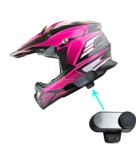 Bluetooth headset for best sale dirt bike helmet