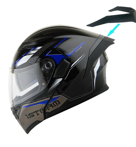 carbon fiber 1storm motorcycle full face helmet 1Storm Motorcycle Modular Full Face Flip up Dual Visor Helmet + Spoile – MartianHelmets