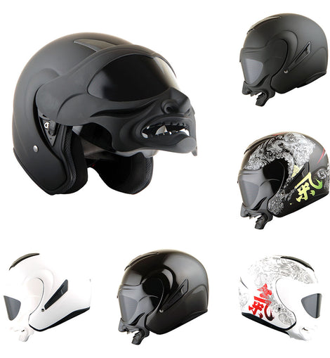 Open face helmet on sale bluetooth headset
