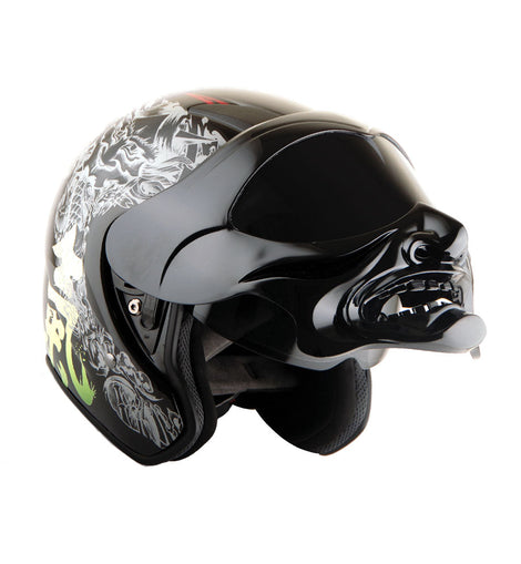 Motorcycle samurai sale helmet