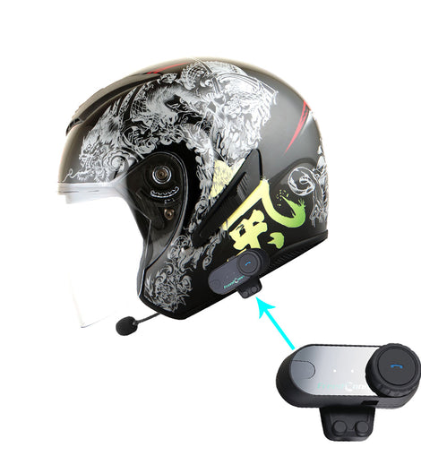 1Storm Motorcycle Open Face Fiber Glass Dual Visor Helmet HB_609 Scoot – MartianHelmets 1Storm Motorcycle Open Face Fiber Glass Dual Visor Helmet HB_609 Scoot – MartianHelmets