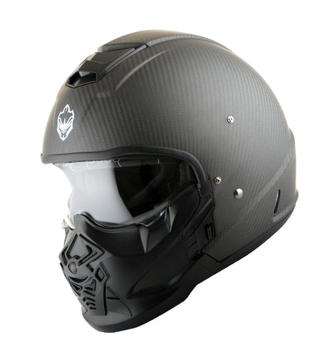 Carbon fiber full face sales helmet