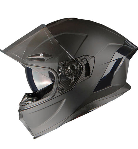 1Storm Motorcycle Full Face Helmet Dual Lens Sun Visor Motorcycle Bl MartianHelmets