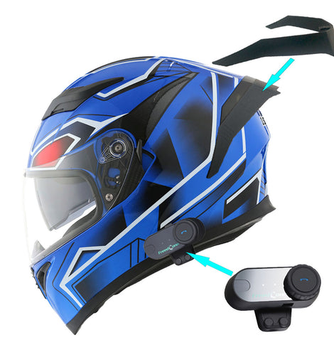 1storm motorcycle modular full face helmet top