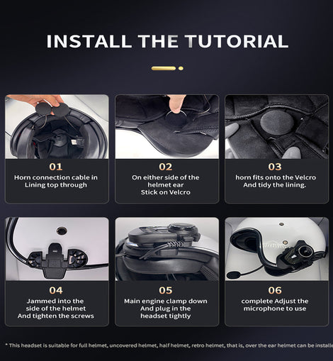 cocoon motorcycle helmet bluetooth kit instructions Martian Motocycle Helmet Wireless Waterproof Bluetooth Headset BlueT-S – MartianHelmets