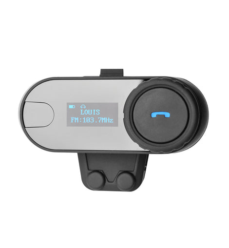 Freedconn New Motocycle Helmet Waterproof and Wireless Bluetooth, LCD Screen, TCOM-SC 800M Hands Free Headset